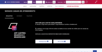 Como emitir 2ª via fatura C&A
