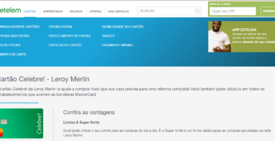 Como Tirar 2ª Via da Fatura do Cartão Celebre Leroy Merlin